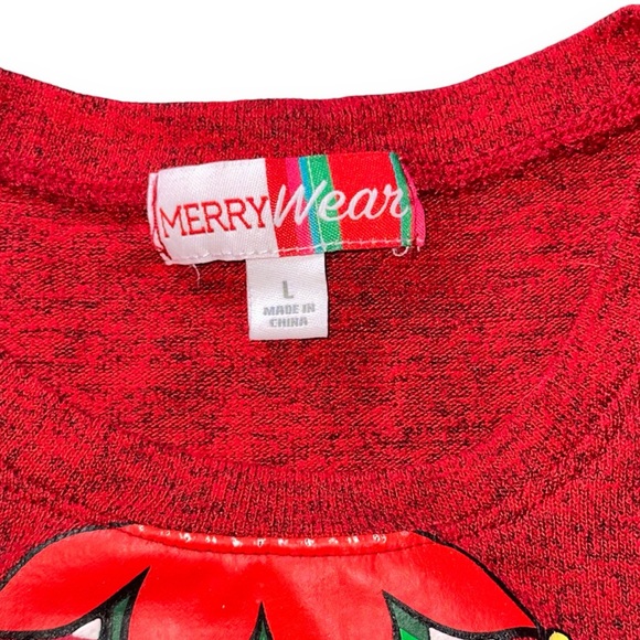 Santas Helper Girls Christmas Shirt - Picture 2 of 3